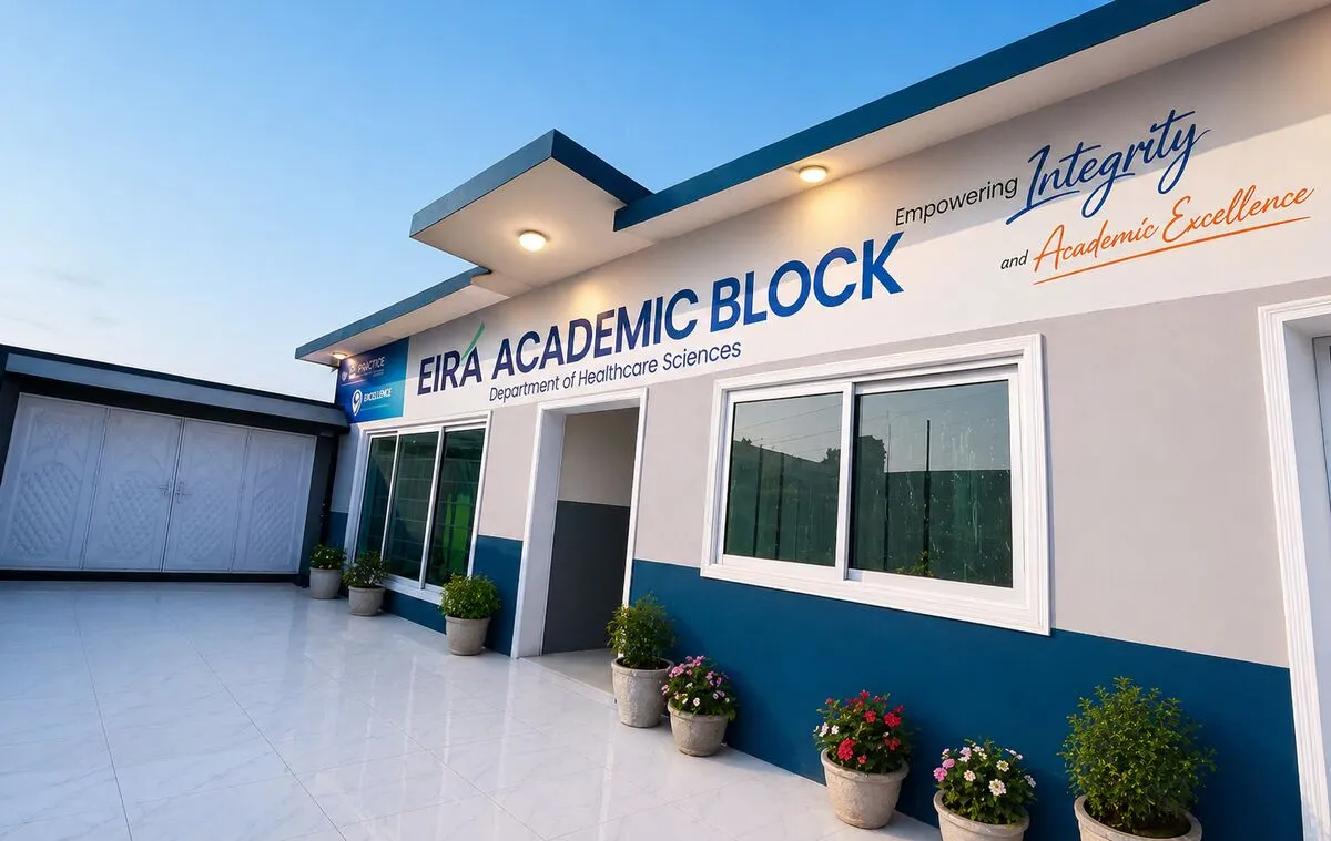 EIRA Institute modern academic building at Plot #851, Main Peshawar Road, Rawalpindi